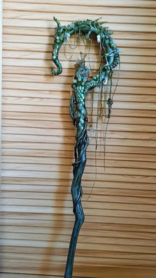 Glow Serpent Scepter Buddha padmasana