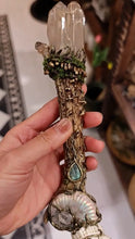 Load image into Gallery viewer, Spirit of the Wild Skull &amp; Crystal Wand Buddha padmasana