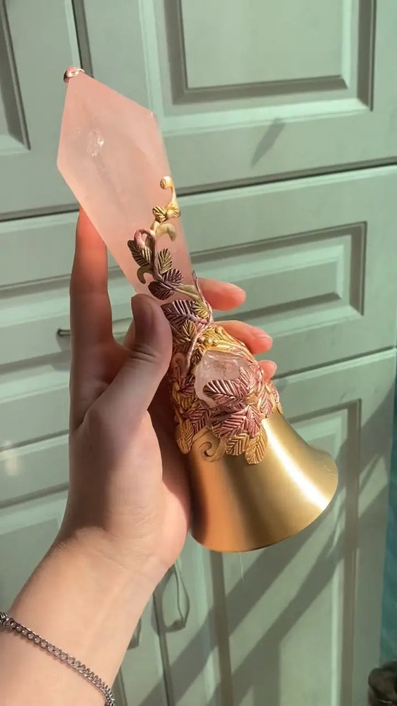Crystal Spirit Witchcraft Cleansing Bell
