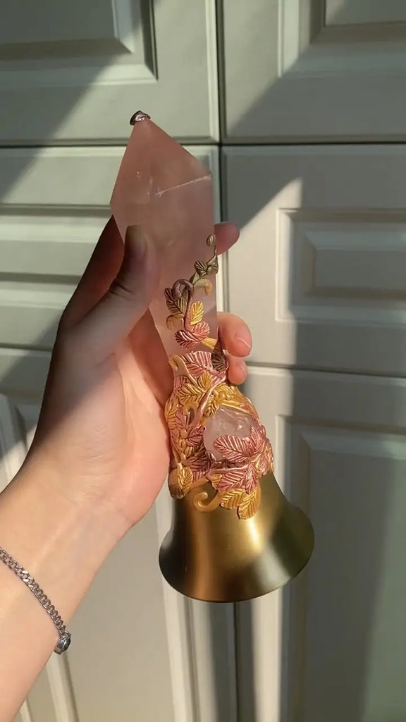 Crystal Spirit Witchcraft Cleansing Bell