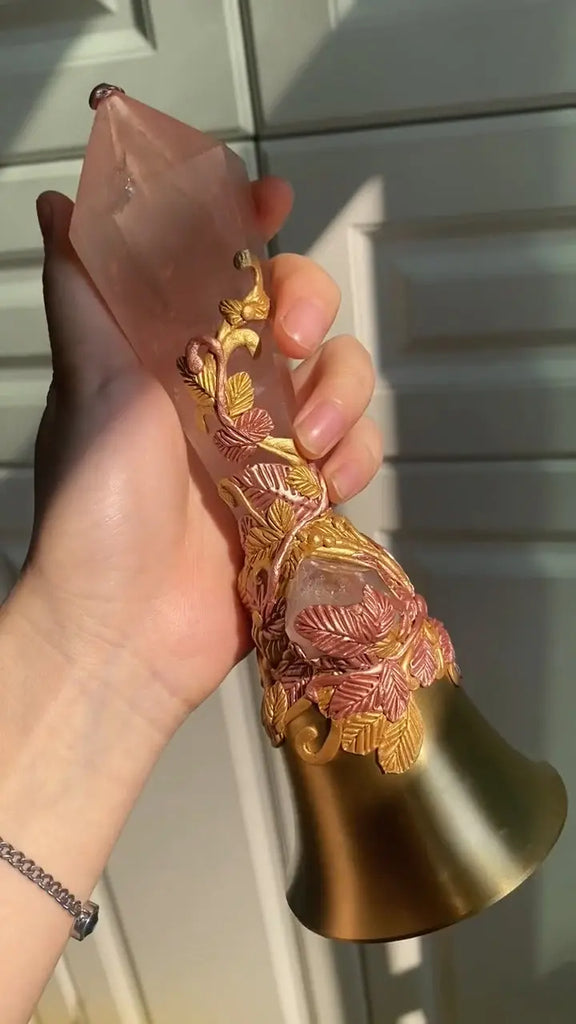 Crystal Spirit Witchcraft Cleansing Bell