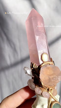 Load image into Gallery viewer, Aphrodite’s Love · Ocean Rose Quartz Ritual Dagger Buddha padmasana