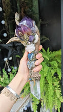 Load image into Gallery viewer, Thornmoon Amethyst Antler Scepter