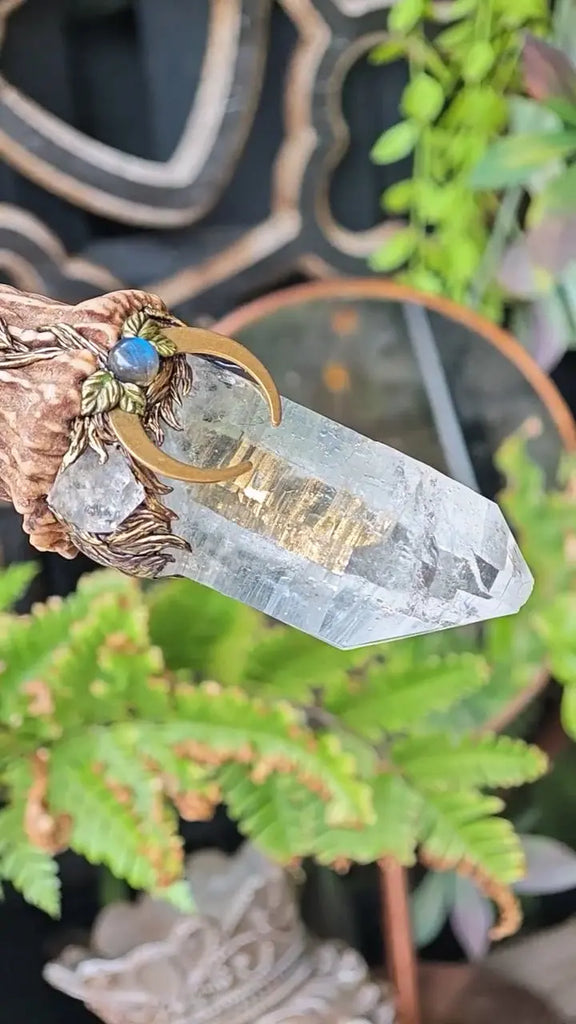Thornmoon Amethyst Antler Scepter