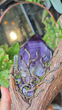 Load image into Gallery viewer, Thornmoon Amethyst Antler Scepter