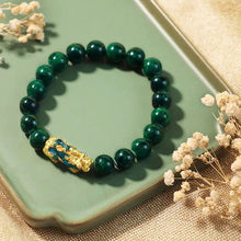 Load image into Gallery viewer, Buddha Padmasana FengShui PiXiu Jade Protection Bracelet Buddha padmasana