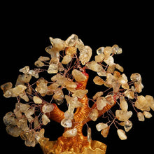 Load image into Gallery viewer, Buddha Padmasana Citrine Money Tree for Prosperity - Feng Shui Gemstone Ornament Buddha padmasana