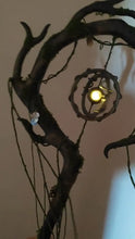 Load image into Gallery viewer, Forest Moon Glow Spirit Wand Buddha padmasana