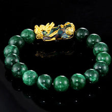 Load image into Gallery viewer, Buddha Padmasana FengShui PiXiu Jade Protection Bracelet Buddha padmasana