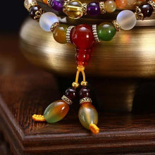 Load image into Gallery viewer, Buddha Padmasana The 108 Quartz Healing Mala Bracelet - Buddha padmasana