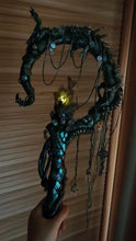 Load image into Gallery viewer, Glow Serpent Scepter Buddha padmasana