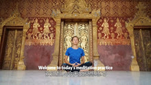 Load image into Gallery viewer, Day 1 Mindfulness Meditation Practice for Beginners Buddha padmasana