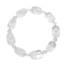 Load image into Gallery viewer, Buddha Padmasana White Phantom Carved Pi Xiu handmade Bracelet Buddha padmasana