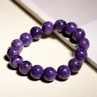 Buddha Padmasana Charoite Bracelet Buddha padmasana