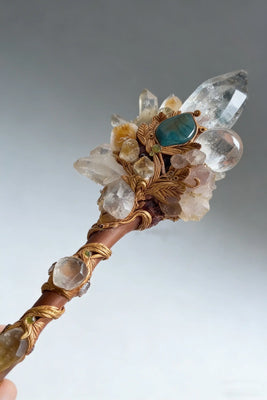 Formless Wheel · Staff Buddha padmasana