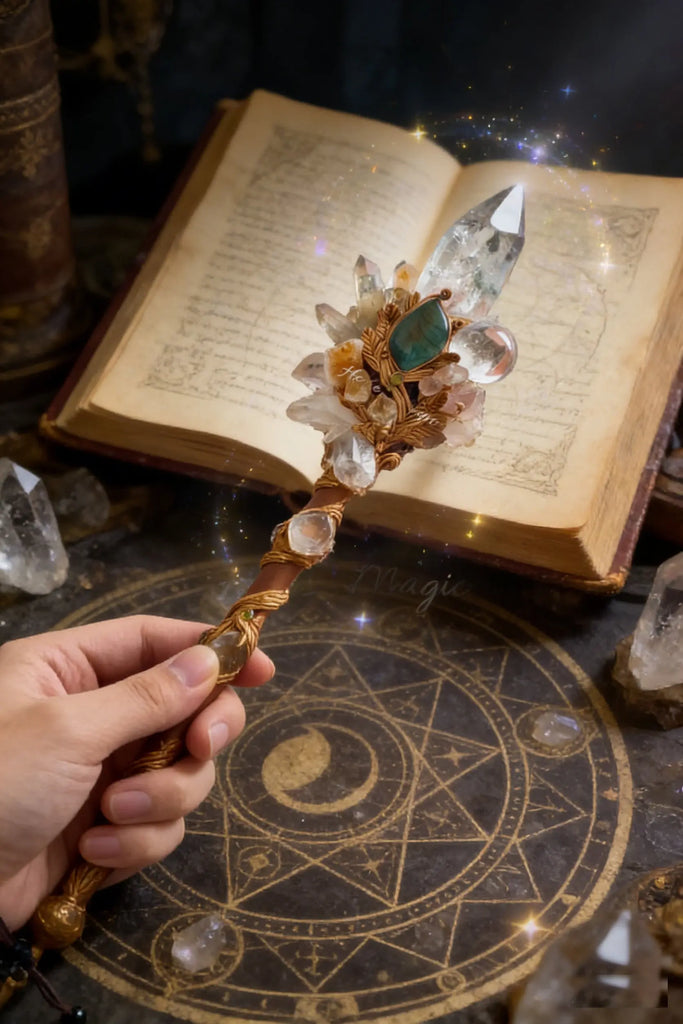 Formless Wheel · Staff Buddha padmasana