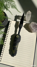 Load image into Gallery viewer, Darkwood Glow &amp; Vine Ritual Dagger (2-in-1 Letter Opener)