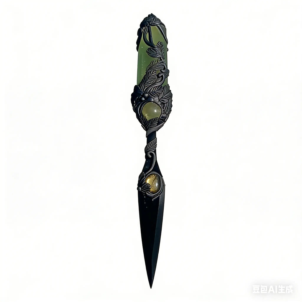 Darkwood Glow & Vine Ritual Dagger (2-in-1 Letter Opener)