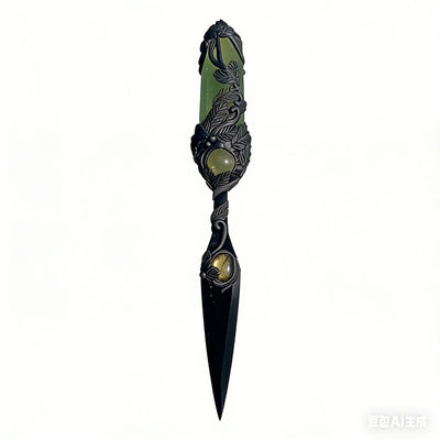Darkwood Glow & Vine Ritual Dagger (2-in-1 Letter Opener)